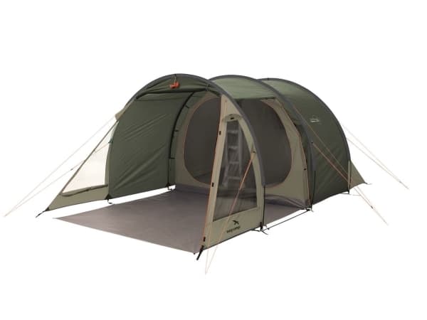 Easy Camp Galaxy 400 Rustik, Camping, Hårdram, Tunneltält, 4 person(er), Canvas, Grön Grön