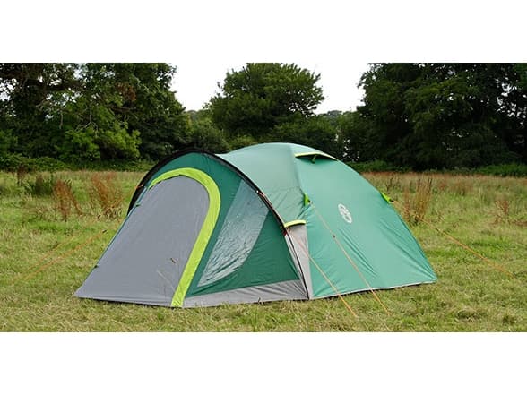 Coleman Kobuk Valley 4 Plus, Camping, Hard ramme, Dome/ Kuletelt, 4 person(er), Bakkdekke, Grønn