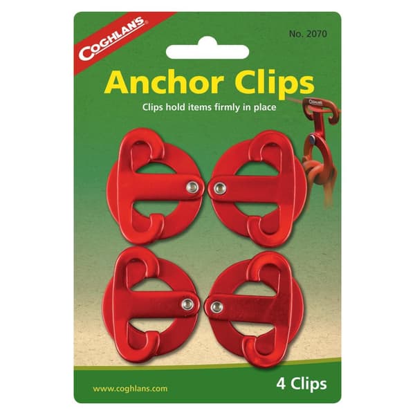 COGHLANÂ´S ANCHOR CLIPS 4-PAQCK CG2070