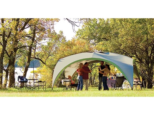 Coleman Pro L, Husly, Stål, Polyester, 13,32 m², 50+, 2,18 m