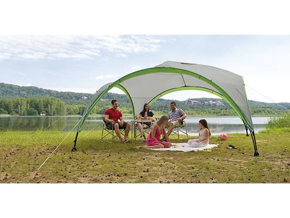 Coleman Pro L, Husly, Stål, Polyester, 13,32 m², 50+, 2,18 m