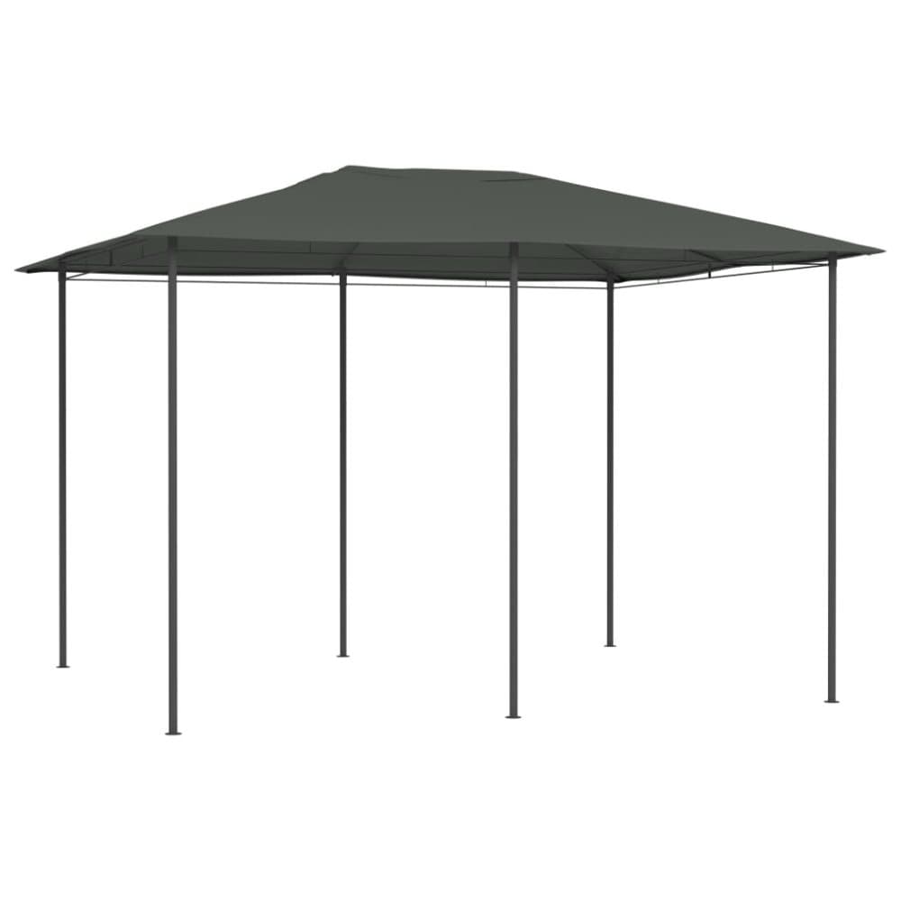Paviljong 3x4x2,6 m antracit 160 g/m²