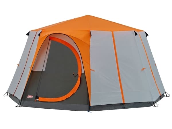 Coleman Cortes Octagon 8, Camping, Hard ramme, 8 person(er), 15,7 m², 20,7 kg, Grå, Oransje