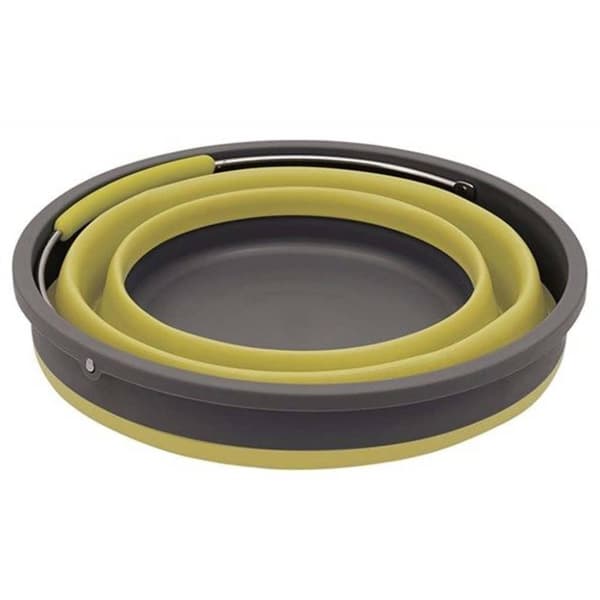 Outwell Hopfällbar hink med lock 7,5L limegrön