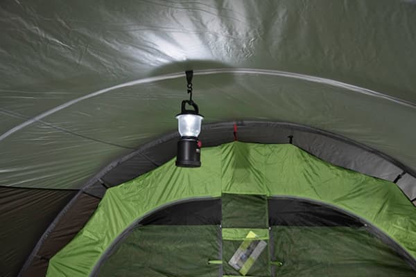 High Peak Bozen 5.0, Camping, Tunneltält, 5 personer, Underlag, Grön, Grå