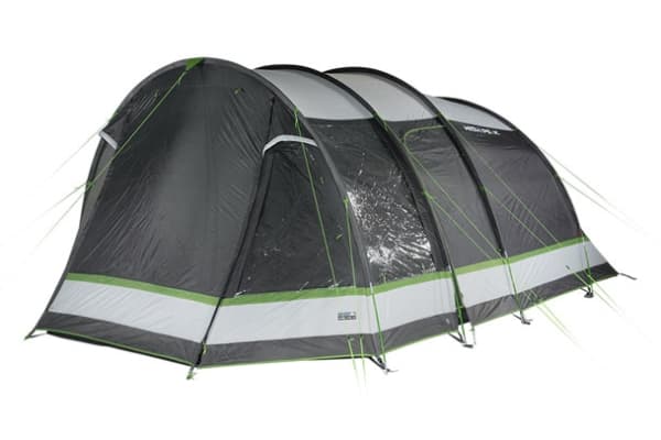 High Peak Bozen 5.0, Camping, Tunneltält, 5 personer, Underlag, Grön, Grå