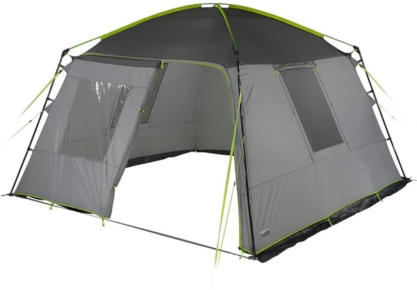 High Peak Cabana, Camping, Hard ramme, Gruppe telt, 9,5 kg, Grå, Lysegrå, Limefarget