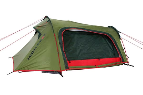 High Peak Sparrow LW, Kuppeltelt, 2 person(er), Ventilasjon, Grønn, Rød