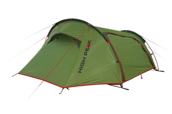 High Peak Sparrow LW, Kuppeltelt, 2 person(er), Ventilasjon, Grønn, Rød