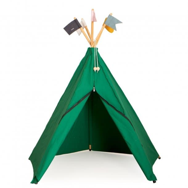 Hippi Tipi Lektält, Grön - Roommate