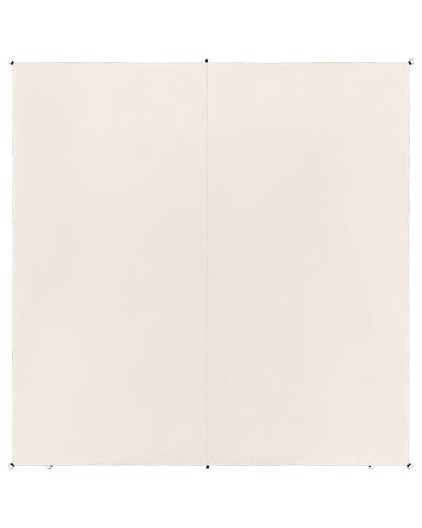 Skuggsegel Polyester Off-White Baldakin Solskydd Kvadratisk 3x3 m Vatten UV-beständig Utomhus Trädgård Uteplats
