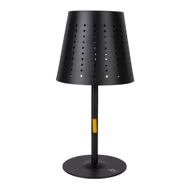 Bo-Camp soldrevet LED-bordlampe Harter sort