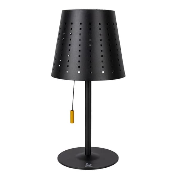 Bo-Camp soldrevet LED-bordlampe Harter sort