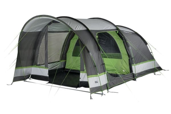 High Peak Brixen 5.0, Kuppeltelt, 5 person(er), Sort, Grønn, Grå