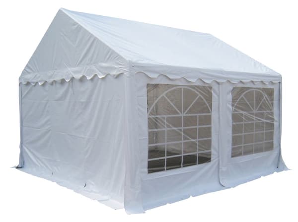 Slips festtelt, 5x4 M hvit.