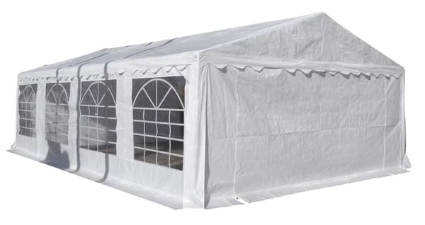 Jones pavilion, partytelt 5 x 8 M, hvit.