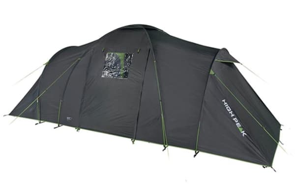 High Peak Como 4.0, Telttailu, Vis-a-vis -teltta, 4 henkilö(t), 7,5 kg, Vihreä, Harmaa