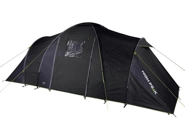 High Peak Como 4.0, Telttailu, Vis-a-vis -teltta, 4 henkilö(t), 7,5 kg, Vihreä, Harmaa