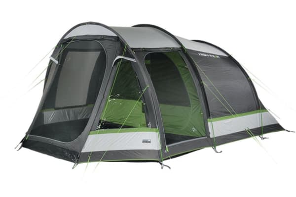 High Peak Meran 5.0, Camping, Tunell Telt, 5 person(er), Grønn, Lysegrå