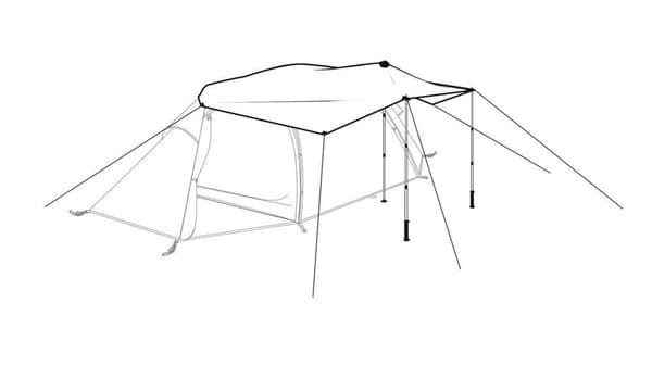 ROBENS WING TARP 280/240 x 320 cm, Tarp Rpbens