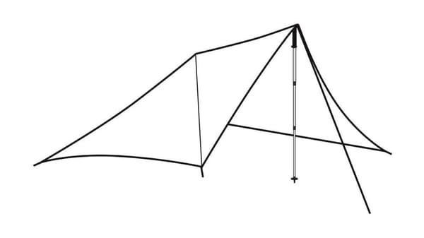 ROBENS WING TARP 280/240 x 320 cm, Tarp Rpbens