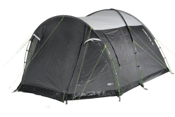 High Peak Santiago 5.0, Camping, Vis-a-vis telt, 5 person(er), Bakkdekke, Grønn, Grå