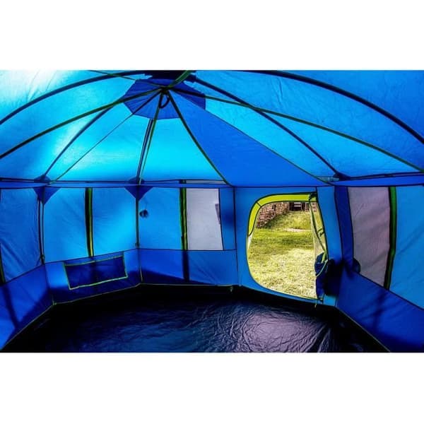 OctaGo tält - COLEMAN - 3 platser - Blå - Camping - Vuxen - Blandat