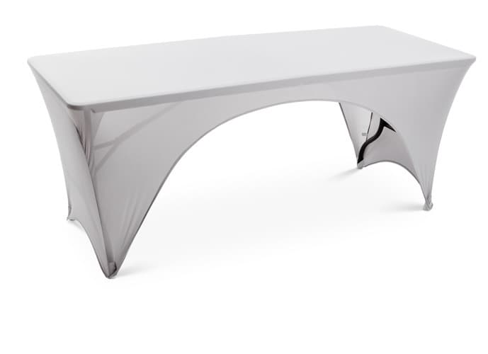 Duk spandex 183 Silvergrå