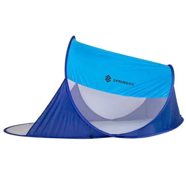 Strandtält - SPRINGOS - Pop Up - Anti UV - 200x120x60-95cm - Vattenavvisande