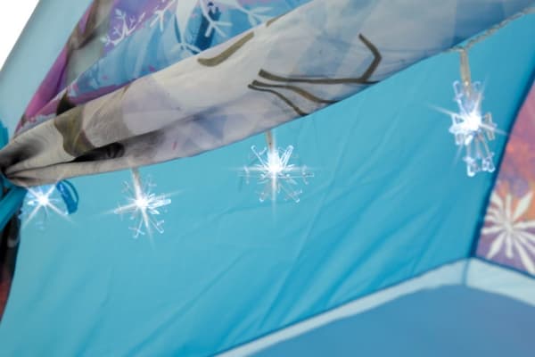 Disney Frost 2 Dröm Barntält med luftmadrass och ljus