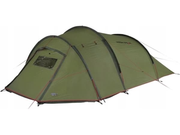 High Peak Falcon 4 LW, Camping, Hard ramme, Tunell Telt, 4 person(er), 4,8 kg, Grønn, Rød
