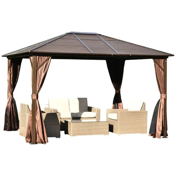 Rootz Garden Gazebo Outdoor Gazebo Pavilion Gazebo Garden
