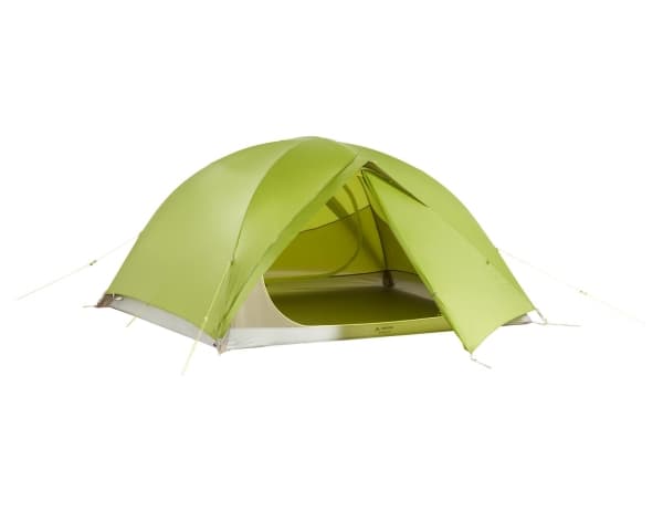 VAUDE Space Seamless 2-3, Telttailu, Kova runko, Kupoli-/igluteltta, 3 henkilö(t), Maakangas, Lime Lime