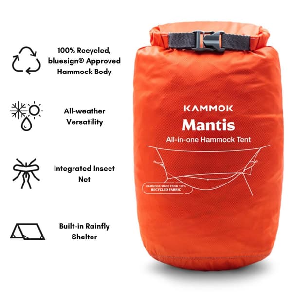 KAMMOK MANTIS HAMMOCK TENT orange