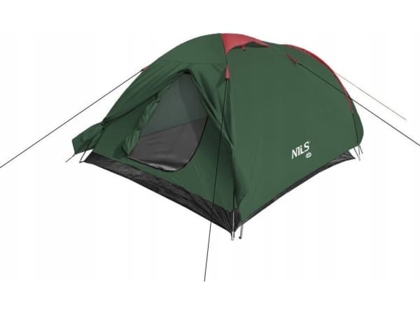 Nils Extreme NC6013 VIHREÄ-PUNAINEN ROCKER TELTTA NILS CAMP Leirintämatkailu teltta