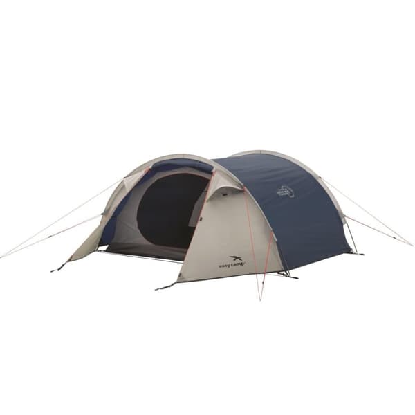 Easy Camp tunneltelt Vega 300 Compact 3-personers grøn Blå, Hvid