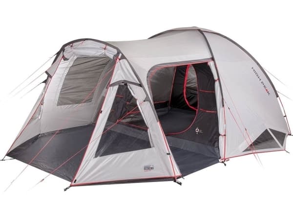 High Peak Amora 5.0, Camping, Dome/ Kuletelt, 4 person(er), Grå Grå