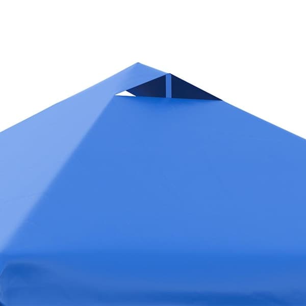 Rootz Folding Gazebo - Paviljong - Gazebo - Trädgårdspaviljong - Trädgårdstält - Hopfällbart partytält - Blå - 300L x 300W x 284H cm