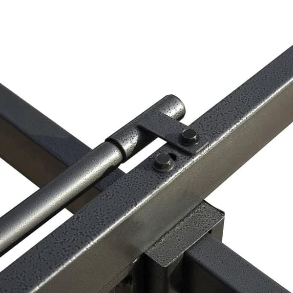 Rootz Pergola - Metallinen pergola sisäänvedettävällä katolla - Puutarhahuvimaja - Metallinen pergolakatos - Ulkona aurinkosuoja juhliin - Alumiini -