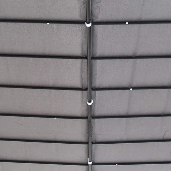 Rootz Gazebo - Pergola Gazebo - Gazebo Canopy-tält - Metall - Polyester - Grå - 297x297cm