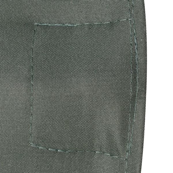 Rootz Gazebo Roof - Vaihtokatto - Huvimajan suojaverho - Huvimajakatos - Polyesteri - Tummanharmaa - 3m x 3m