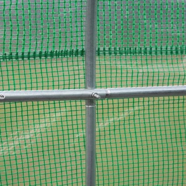 Rootz välvt tak - Folieväxthus - Tomatväxthus - Kallstomme Planthus - Sadeltak- 350 × 300w × 200h Cm
