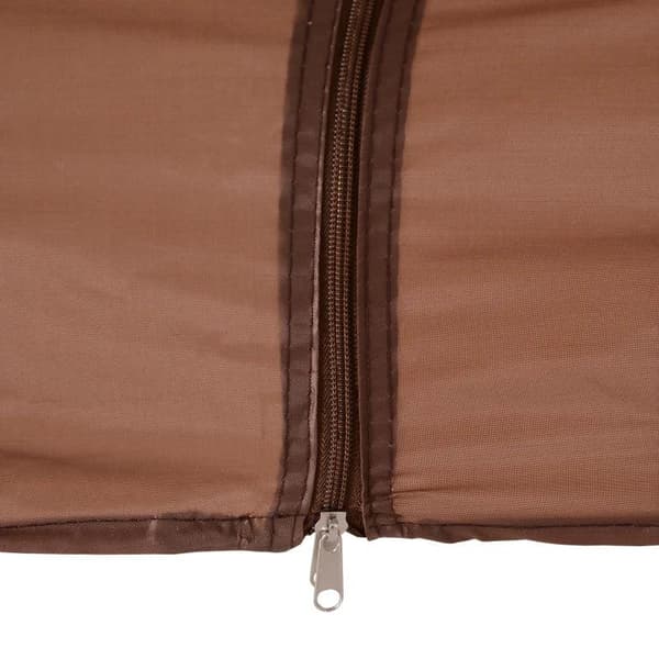 Rootz Gazebo - Fällbart lusthus - Sidoväggar - Festtält - Transportväska - Khaki/Brun - 3,25 X 3,25 X 2,65 M