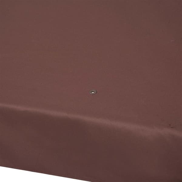 Rootz Gazebo Canopy - Ersättningstak - Gazebo Cover - Solskydd - Polyester - Kaffe - 2,93m x 2,93m