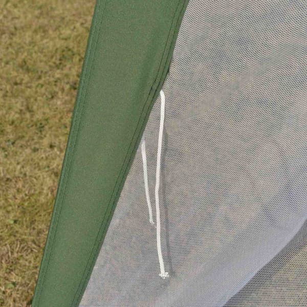 Nancy's Mount Vernon Tuinpaviljoen - Partytent - Met Klamboe - Polyester - Grön - 300 x 300 x 245 cm