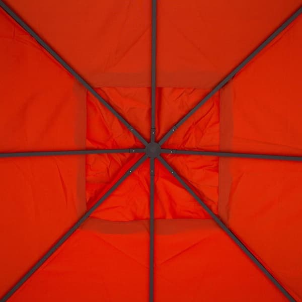 Rootz Pavilion Dak - Oranje - Polyester - 118,11 cm x 118,11 cm x cm