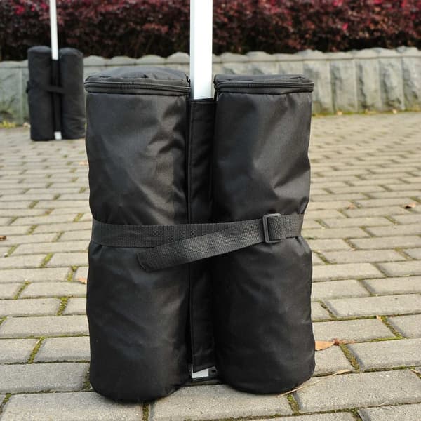 Rootz Pavilion Stander til sammenfoldeligt Pavilion Festtelt - Sort - Polyester - cm x cm x 16,53 cm