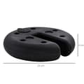 Pikkukuva 8 / 8: Rootz Tent Weighted Base - Gazebo Weighted Base - 4 Pcs Weighted Base - Black