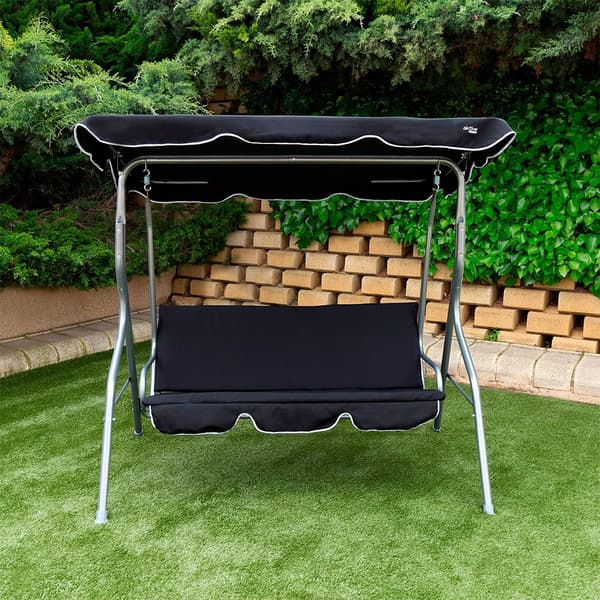 Aktive Garden Swing Seat 180x107x160 Cm Silver