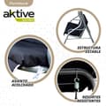 Miniatyrbild 6 av 8: Aktive Garden Swing Seat 180x107x160 Cm Silver